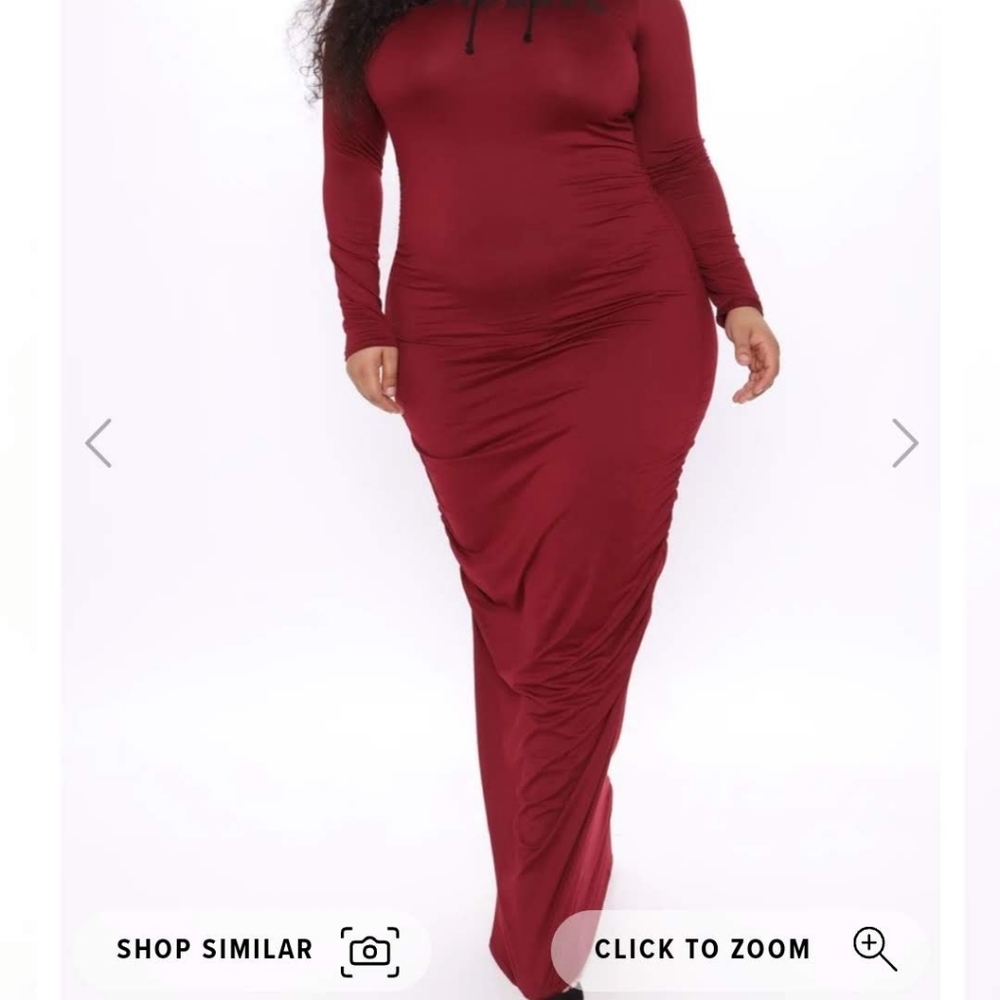 Hooded Blessed Maxi Dress